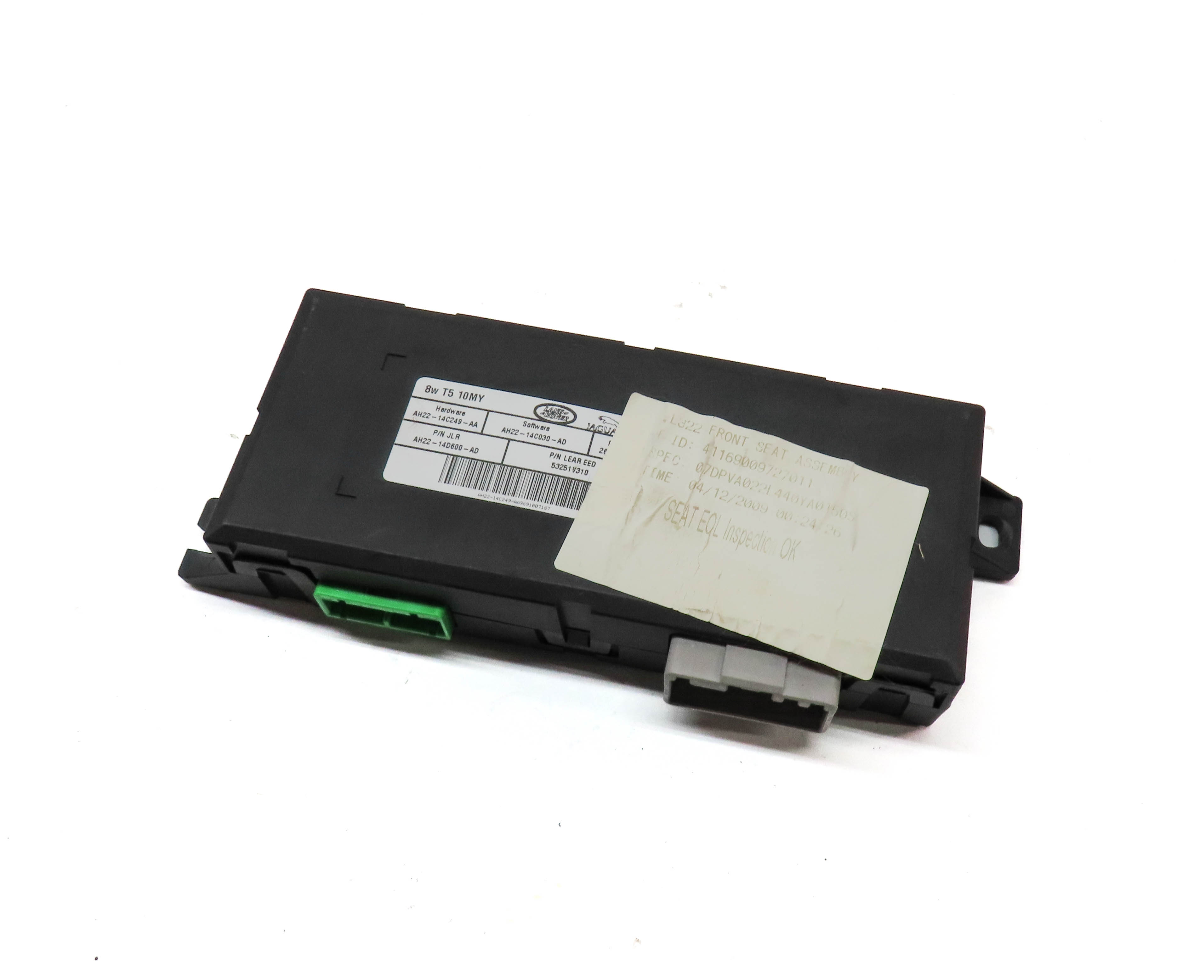 2010 RANGE ROVER (L322) FRONT LEFT DRIVER MEMORY SEAT CONTROL MODULE — exact item pictured
